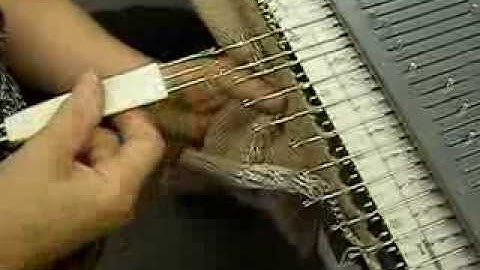 Machine Knitting Experiences: Simple Transfer of Stitches by Carole Wurst