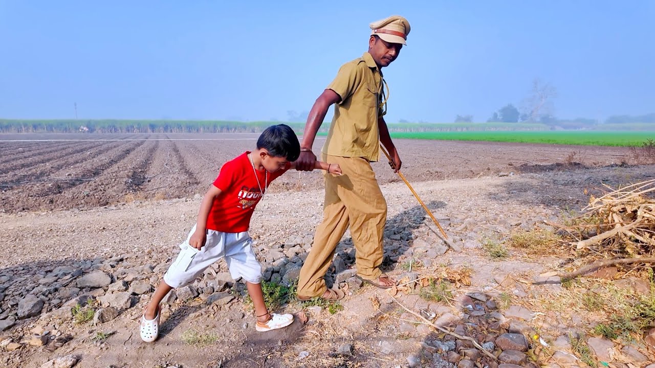 माऊलीला पोलीसाने धरून नेलं 🫣#भांडण 