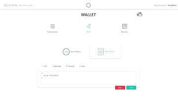 Storing Data on Blockchain