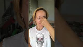 Расслабление межбровной области #межбровка#межбровнаяморщина