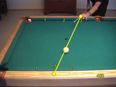 Diamond System For Aiming Rolling Cue Ball Kick Shots From Veps Iv Nv B 82