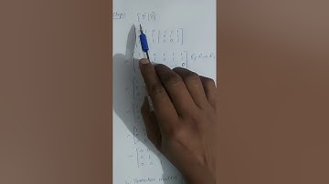 Shortcut to find transition matrix.