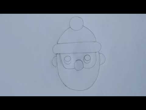 Как нарисовать ДЕДА МОРОЗА с подарками МИЛО И ЛЕГКО - How to draw a cute Santa Claus