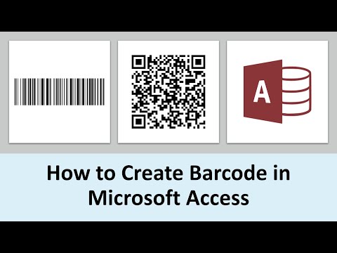 How to Create Readable Barcode in Microsoft Access