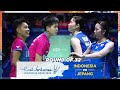 INA Vs JPN - Ganda Putri : APRIYANI/RAMADHANTI Vs MATSU/NAGAHARA | EAST VENTURES INDONESIA OPEN 2022