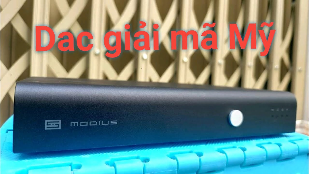 Schiit Modius - Dac giải mã Mỹ 🇺🇸  chất âm vượt trội ! 0903132002