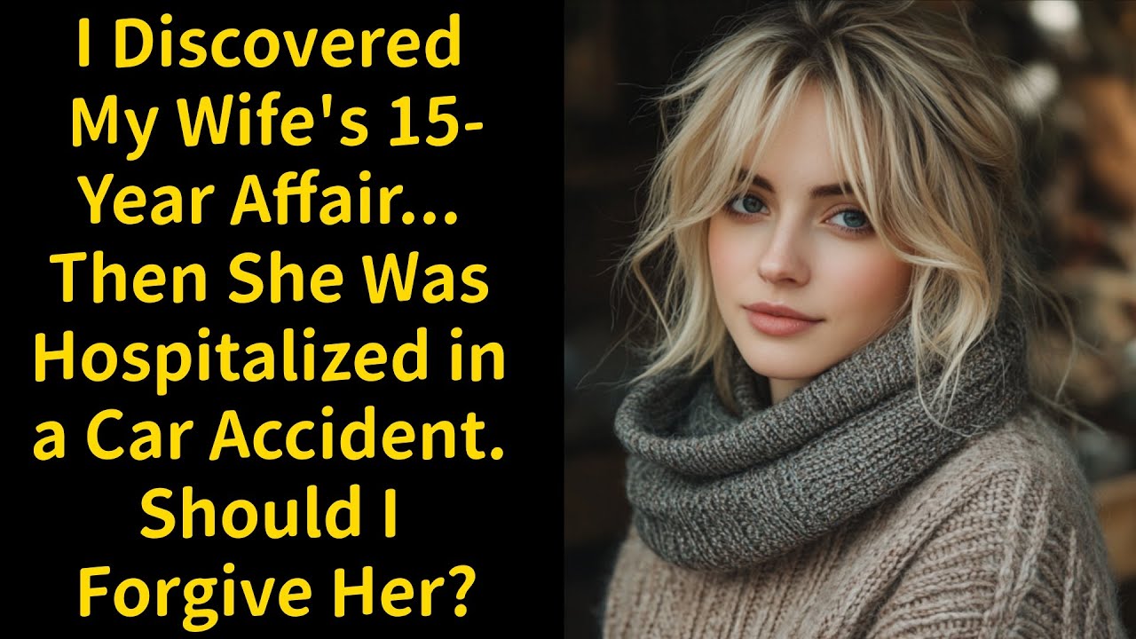 I Discovered My Wife's 15-Year Affair... Then She Was Hospitalized in a Car Accident. Should I Forg