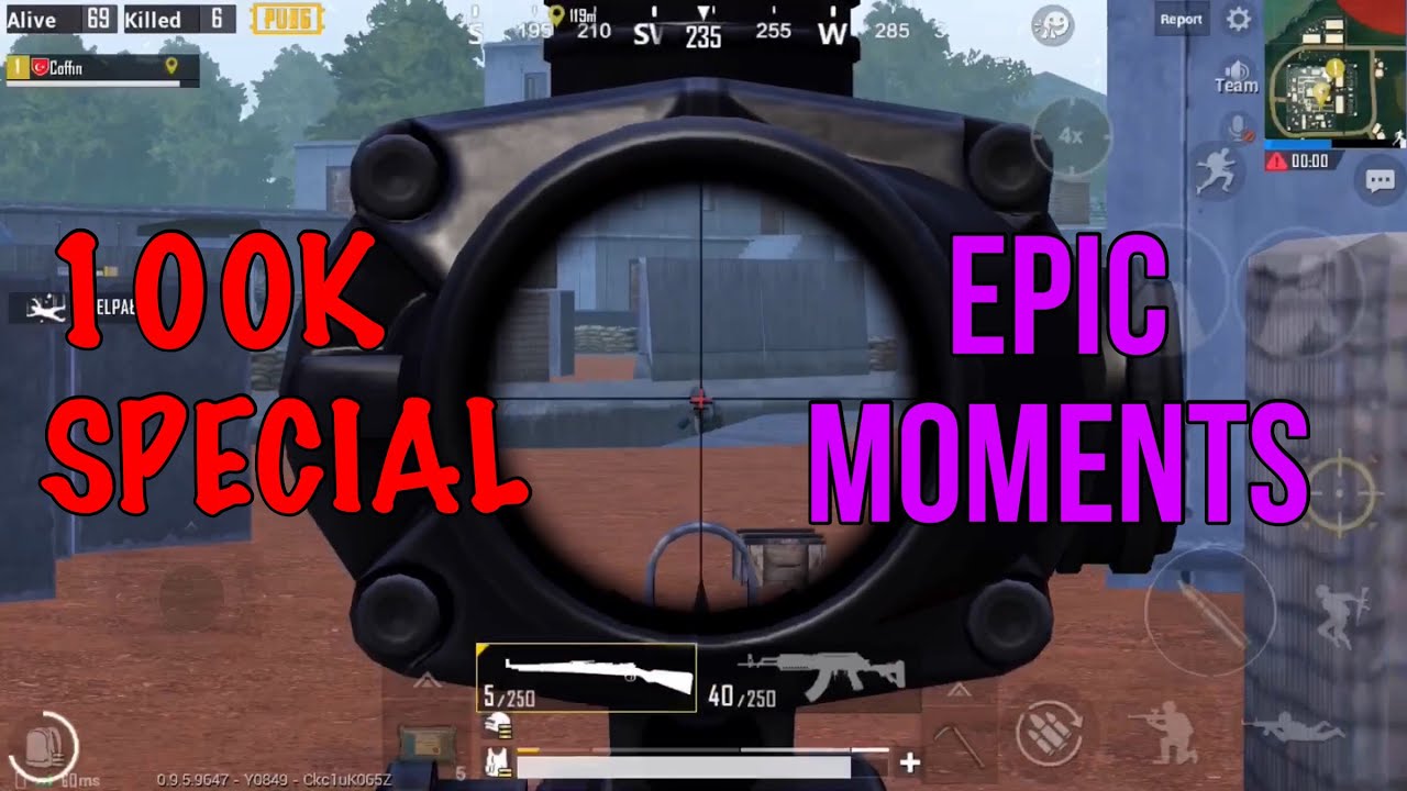 100K SPECIAL!! Epic Moments PUBG Mobile - YouTube