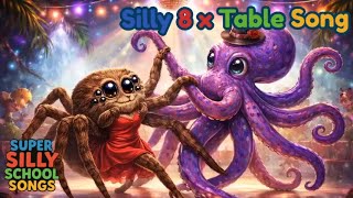 Silly 8 Times Table Song! 😂 | Learn Multiplication Fast (Perfect for Year 3 &amp; SATs)
