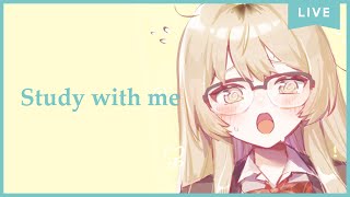 【 Study with me 】1.5h ☕いっしょに勉強&作業 【 にじさんじ / 家長むぎ 】