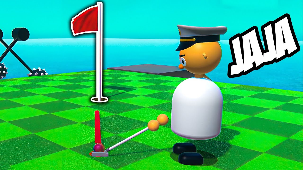 El JUEGO de GOLF multijugador mas TROLL que existe 💀