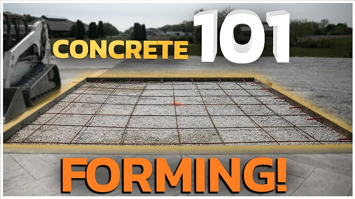 How to Form a Concrete Slab in Under 10 Minutes!