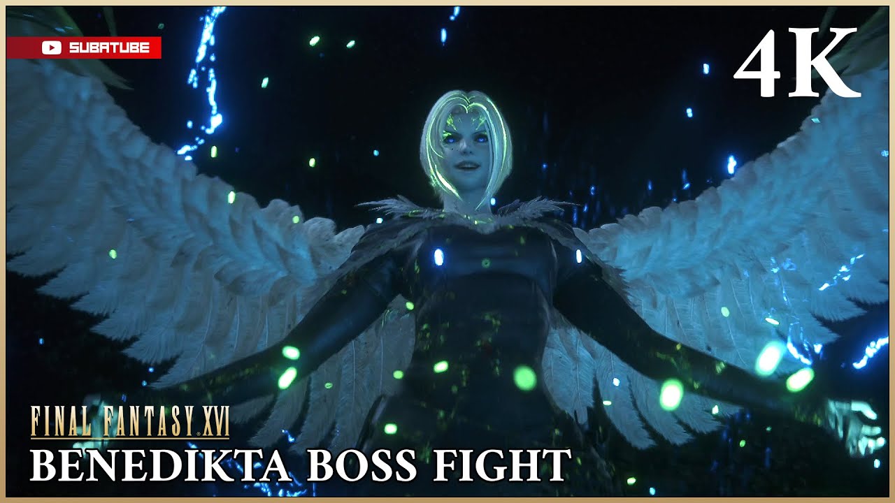 FINAL FANTASY XVI BENEDIKTA Boss Fight 4K (Japanese Voice English Subs ...