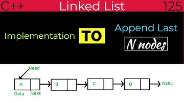 [125] 🔴 Bachelor Bhai  || Append N nodes in Linked List