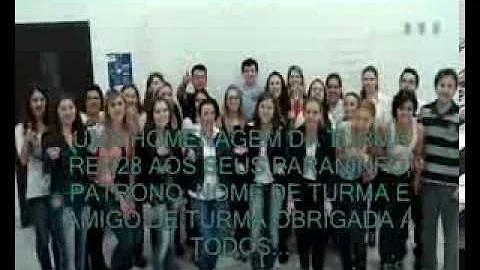 O que é nome de turma na formatura?