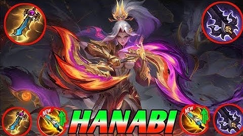 HANABI! TOP GLOBAL 100% BROKEN META DESTROYER BUILD AND EMBLEM!! DAMAGE HACK  SolutionX