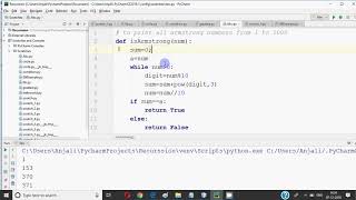 Program to print all Armstrong's number upto n in Python