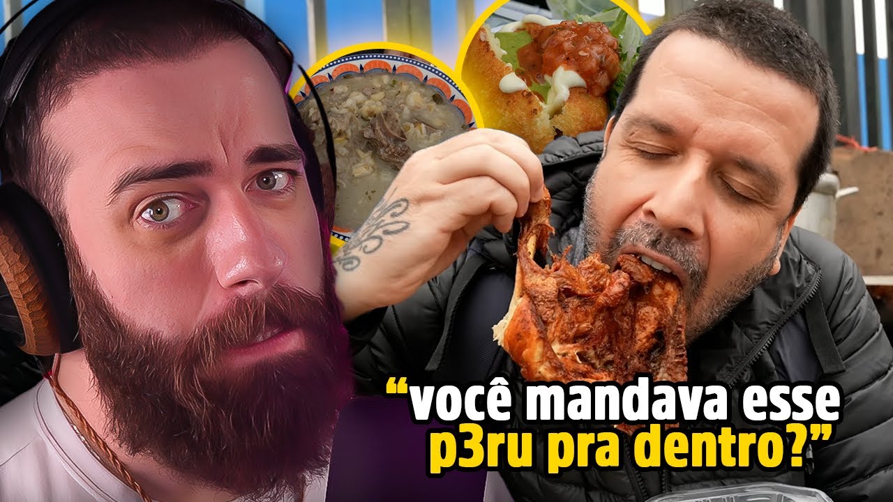 Reagindo ao maior MERCADO DE RUA em LIMA no PERU