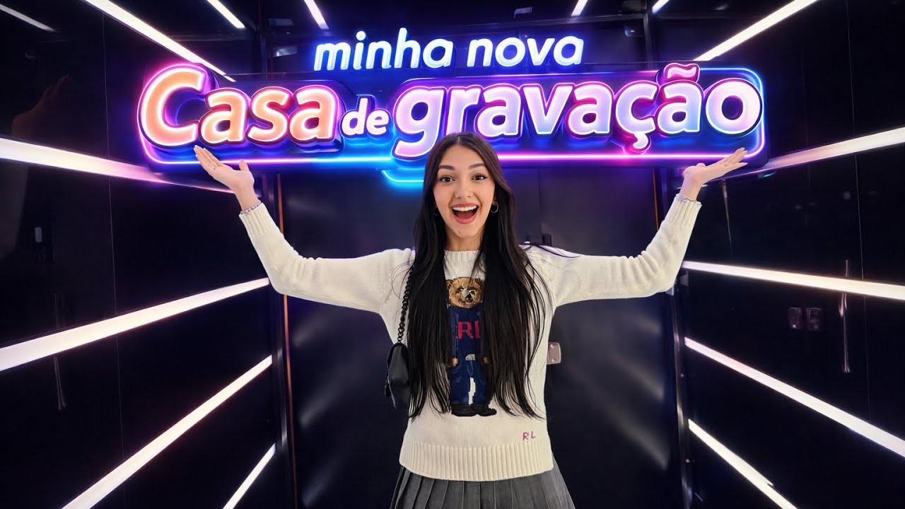 MINHA NOVA CASA DE GRAVAÇÃO | Luluca