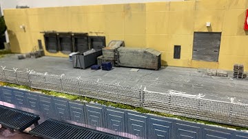 HO Scale Model Railway Scenery Update 3D Printed Buildings and parts.