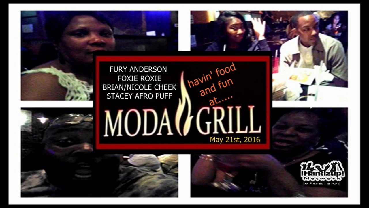 FURY ANDERSON & FAMILY havin' fun @ MODA GRILL [May 21st, 2016] - YouTube