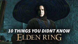 Elden Ring - 10 MORE Things You Didn't Know