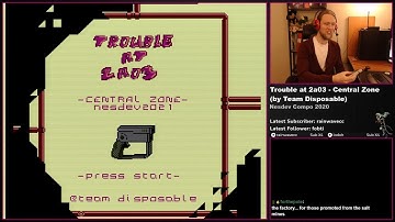 Trouble at 2a03 [NES Homebrew] || Nesdev Compo 2020