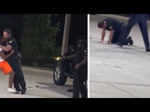 Florida Deputy Accidentally Tasers Partner During Arrest - Shocking Footage!