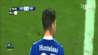 Klaas-Jan Huntelaar amazing goal against Real Madrid