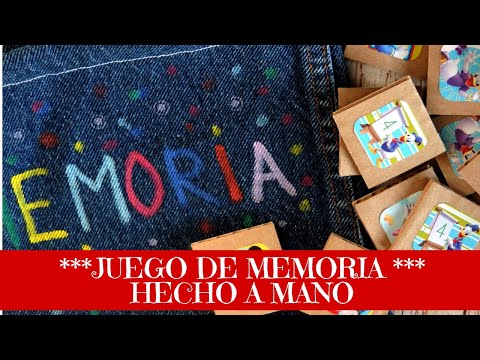 Como hacer un juego de MEMORIA o pares, FÁCIL Y RÁPIDO ***Gaby Cositas*** Guía para crear un juego de memoria creativo