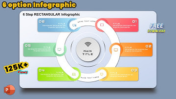 31.MS PowerPoint Tutorial - 6 Step Infographic Slide Template