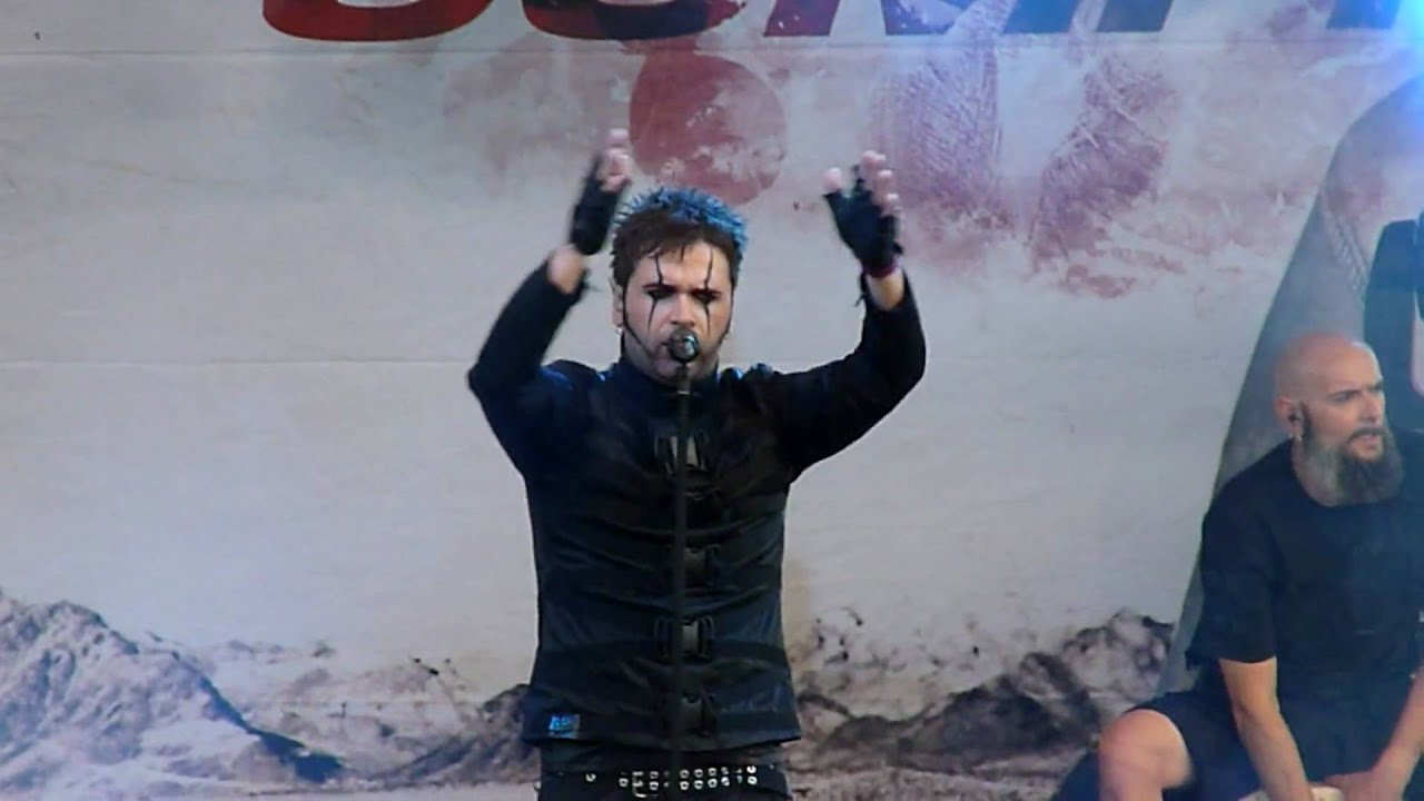 Oomph Auf Kurs akustisch live beim Blackfield 2010