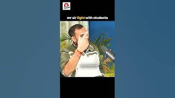 Mr Sir Fight With Students | Mr Sir | Physics Wallah ||#mrsir #neet #jee #shorts