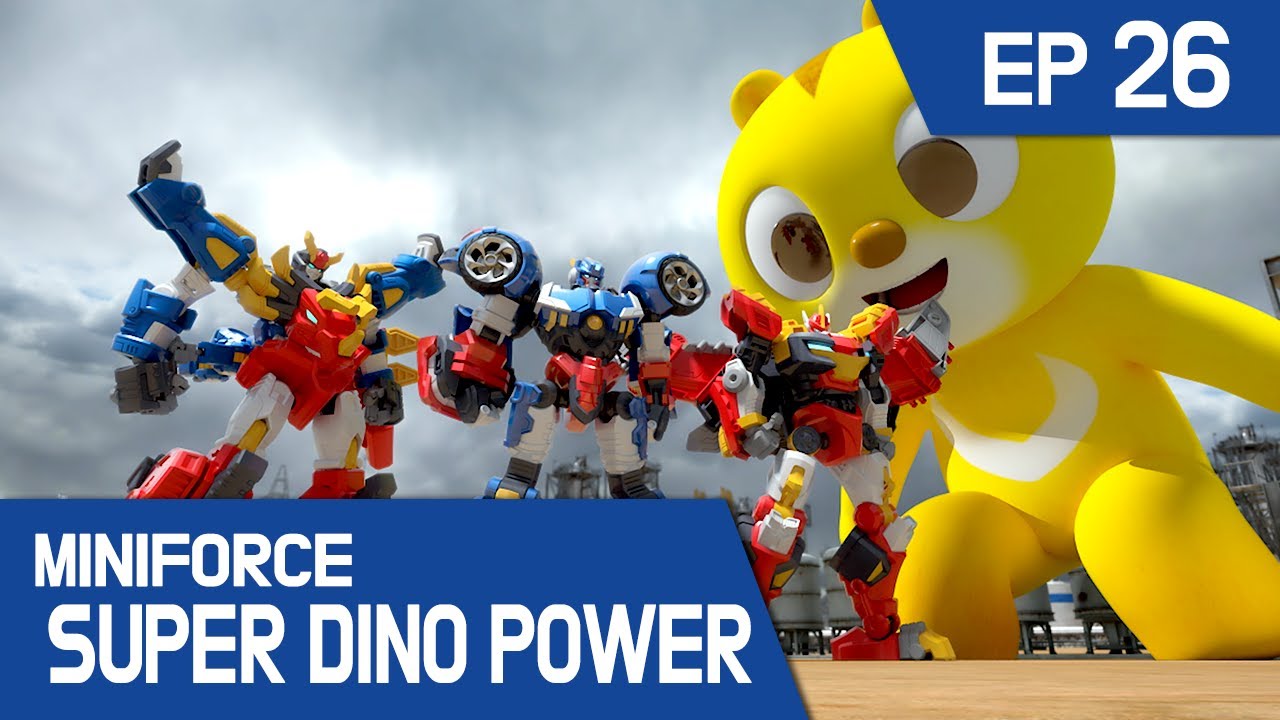 ⁣[KidsPang] MINIFORCE Super Dino Power Ep.26: Miniforce Faces Largest Threat Ever, A Giant Powerball!