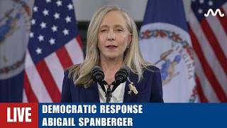 LIVE: Virginia Gov. Abigail Spanberger Delivers Democratic Response to State of the Union