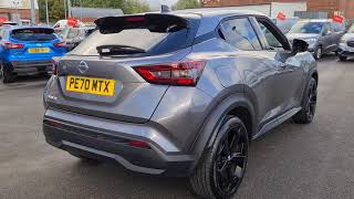 Nissan Juke 1.0 DiG-T Tekna 5dr DCT - Black Wheels!   PE70MTX