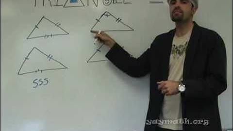 Geometry - Triangle Congruence (SSS, SAS)