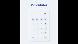 🔥 Day 14 | How to make a Calculator using HTML CSS JavaScript #css​ #cssanimation​ #csseffect​