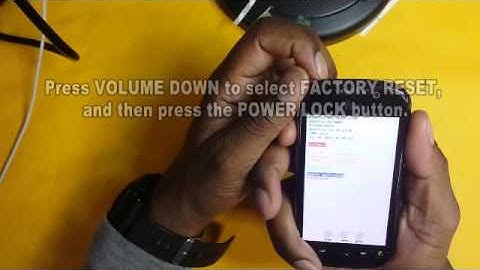 LG MyTouch 4G PD15100 - Hard Reset