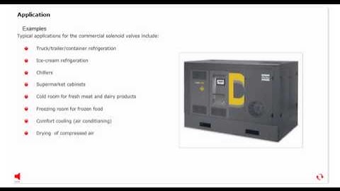 Danfoss Learning - Solenoid valves Module 2: Portfolio - eLesson preview