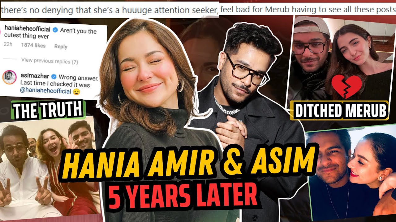 Хания Амир и Асим Азхар ОТЧАЯННО НУЖДАЮТСЯ во внимании после 5 ЛЕТ РАЗРЫВА | СНОВА ВСТРЕЧАЮТСЯ ил...