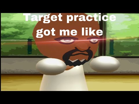 Target practice got mii like