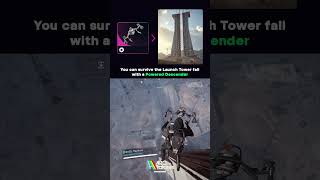 Accidently I survived the Launch Tower jump in ARC Raiders 😲 #shorts #arcraiders