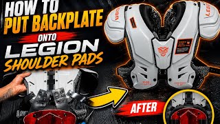 How to Install a Backplate on Legion Shoulder Pads Step-by-Step Tutorial