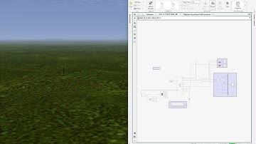 Flight Gear Testing Active Roll Controlled Rocket Simulation Using MATLAB