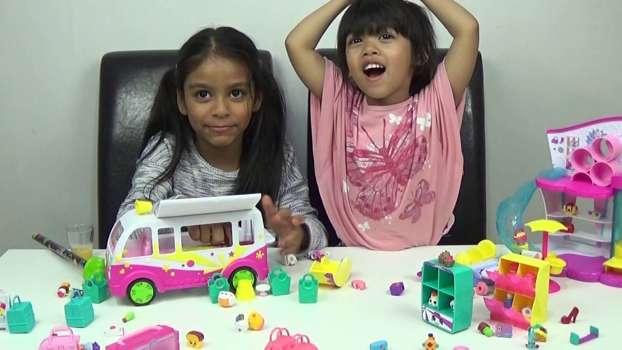 girls like you The Biggest Ever Shopkins Party | Ice Cream Truck and Fashion Boutique