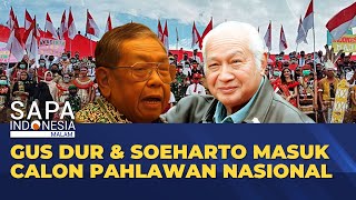Download Lagu Gus Dur \u0026 Soeharto Masuk Daftar 40 Tokoh Diusulkan Jadi Pahlawan Nasional | SAPA MALAM MP3