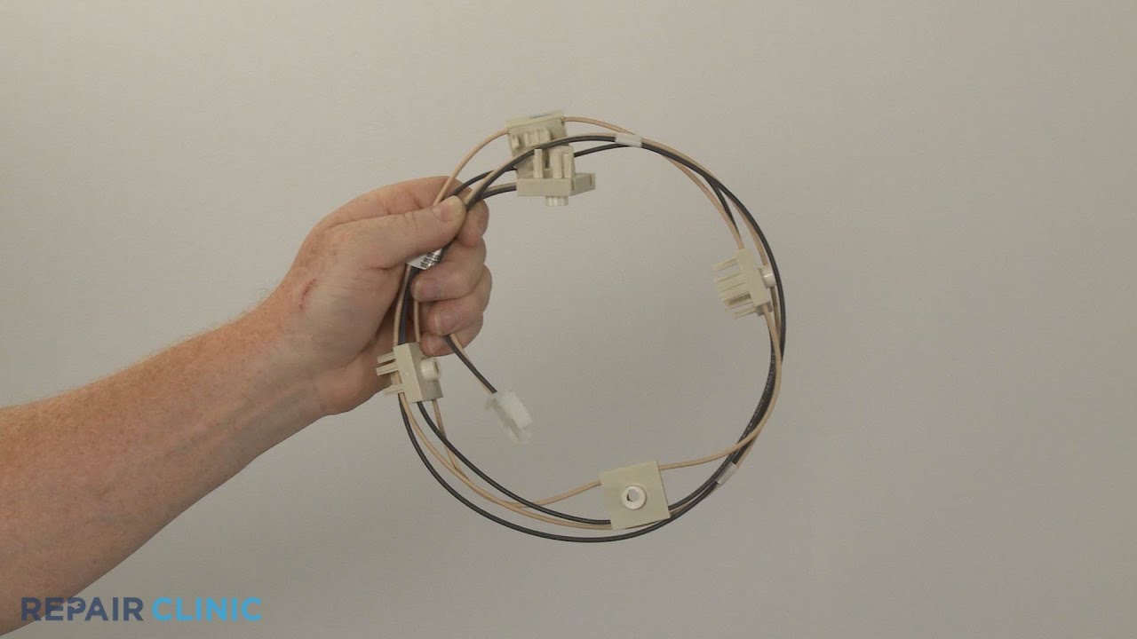 Kitchenaid Double Oven Gas Range Spark Switch Wire Harness Replacement