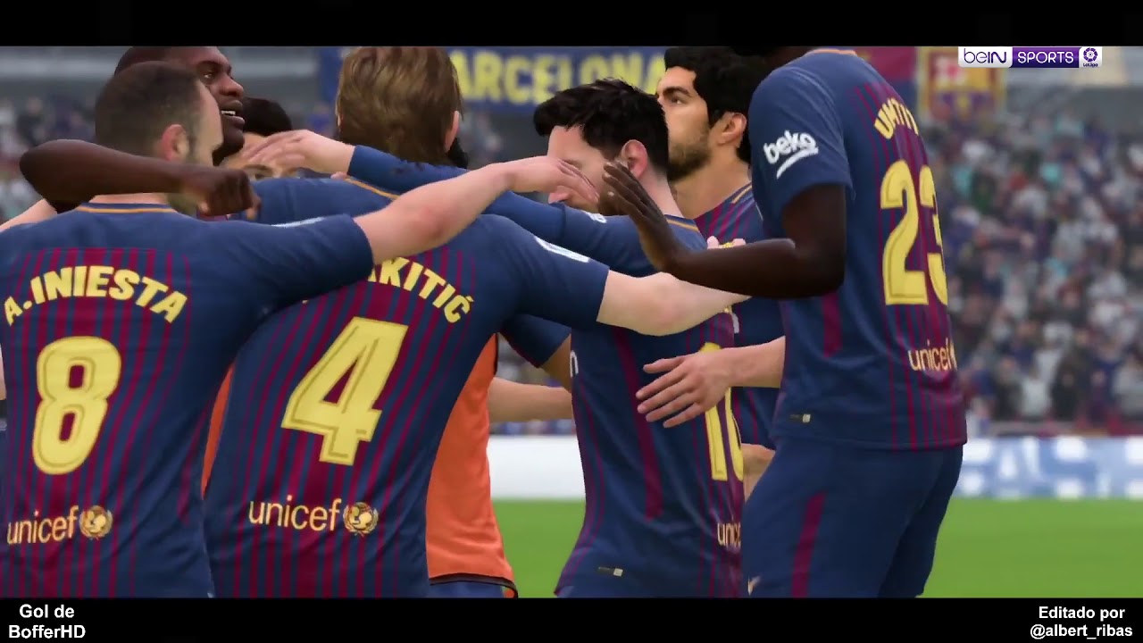 EA Sports FIFA - Gol de Messi - Narración de José Sanchis (beIN SPORTS)