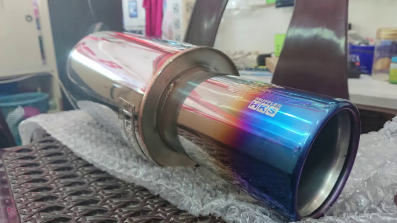 1st gen Toyota Vios 1.5G Hks Hi Power S flow Muffler YouTube